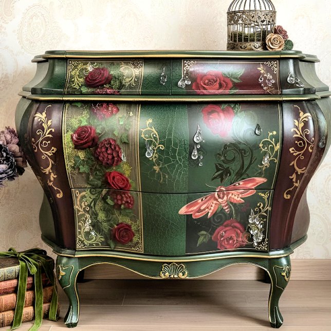 Papel De Seda Decoupage Woodland Moth Illustration (Criador carregado)
