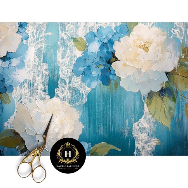 Papel De Seda Decoupagem Floral Vintage  (Criador carregado)