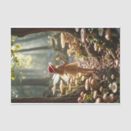 Papel De Seda Decoupágina de Fadas de Salão de Natal