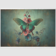 Decoupágina Floral da Borboleta