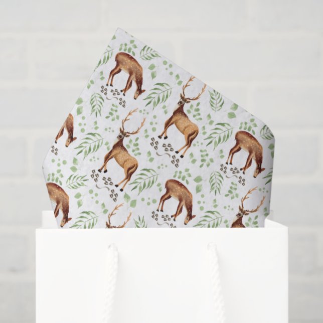 Papel De Seda Deer Tissue Paper (Sacola de presentes)