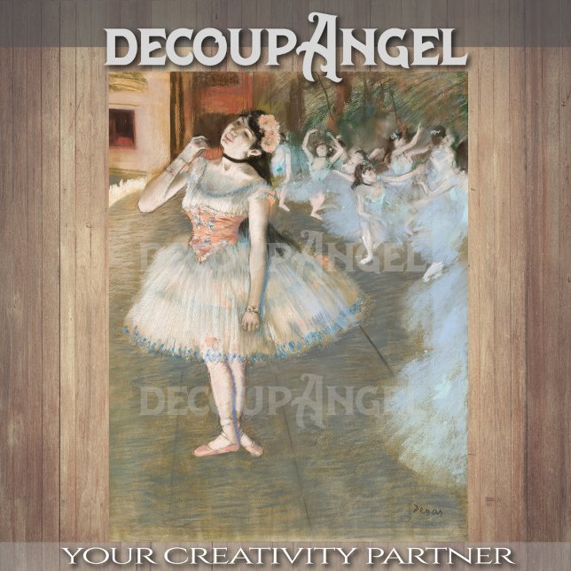 Papel De Seda Degas - A Decoupafge Estrela (Criador carregado)
