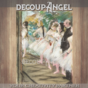 Papel De Seda Degas - A Decoupage do Balé