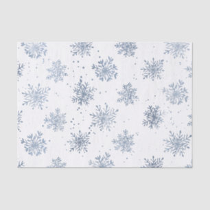 Papel De Seda Deixe Nevar   Floco de Neve de Feriado