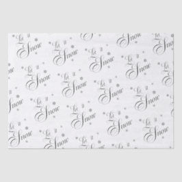 Papel De Seda Deixe-o nevar!