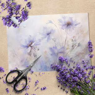 Papel De Seda Delicada, Elegante Decoupage Floral de Anêmona Rox