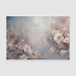 Papel De Seda Delicados, Macios e Lindos Florais Elegantes Decou