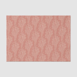 Papel De Seda Delicate Tossed Floral Silhouette | Terracotta
