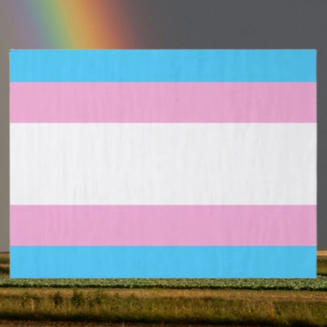 Papel De Seda Delícia de Tecido de Orgulho Trans (Criador carregado)