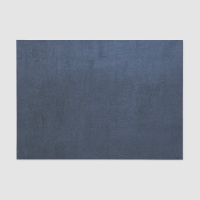 Papel De Seda Denim Azul Escuro (Frente )