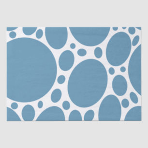 Papel De Seda Denim Bule Bubbles