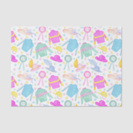 Papel De Seda Derby De Cores Aquáticas