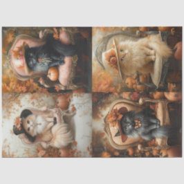 Papel De Seda Desacoplamento 4 Configuração de queda de imagem c