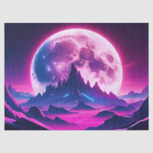 Papel De Seda desacoplamento da lua oceânica