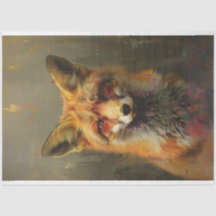 desacoplamento da raposa de pintura de óleo de abs