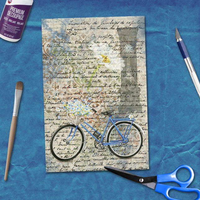 Papel De Seda Desacoplamento de Ephemera de Relógio de Bicicleta (Criador carregado)