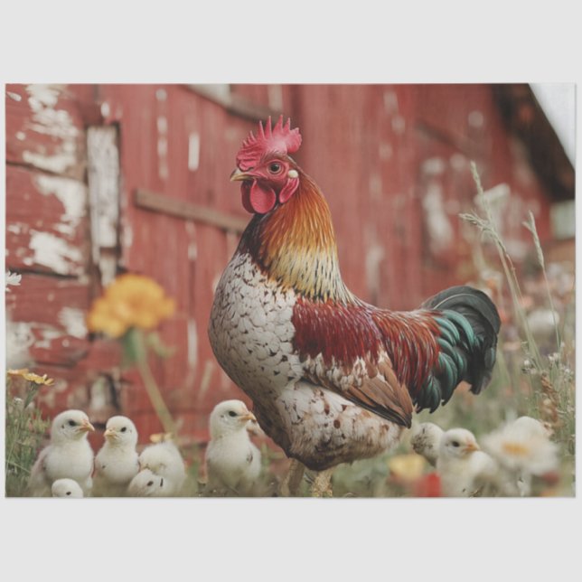 Papel De Seda Desacoplar a Fazenda russa Cena de galeria Pintinh (Frente )