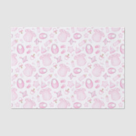 Papel De Seda Desaparece Chá Rosa