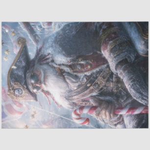 Papel De Seda Desaparece o Natal Pirata Papai Noel