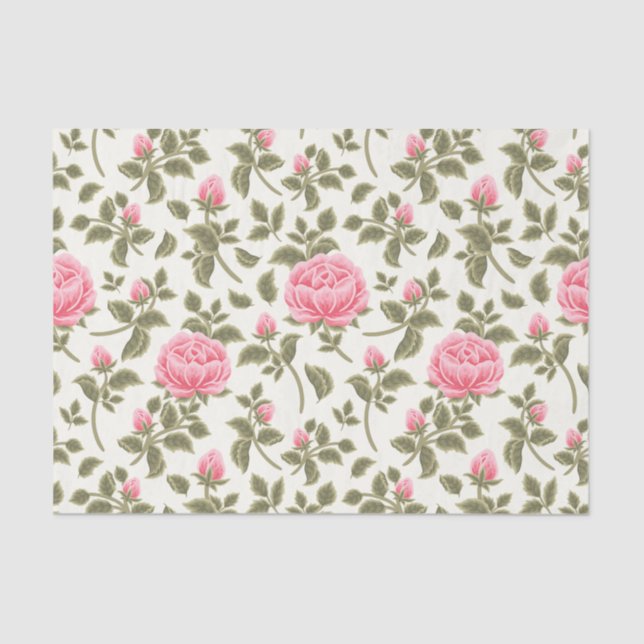 Papel De Seda Descamação da Trendy Trendy, jardim de flores roxô (Frente )
