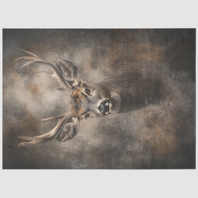 Papel De Seda Descamação de animais selvagens Retrato de grandes (Frente )