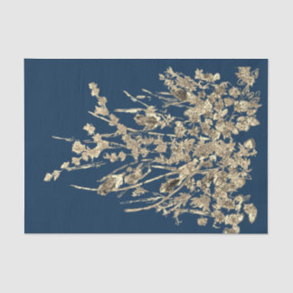 Papel De Seda Descamação de flor selvagem