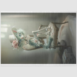 Papel De Seda Descaptação de Gatos Vermelhos Vermelhos Vermelhos