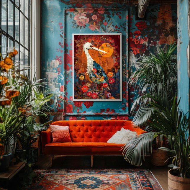 Papel De Seda Descaptação de textura russa de aves de guindaste  (Criador carregado)