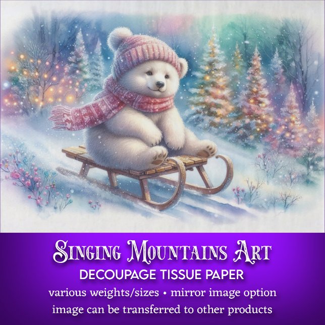 Papel De Seda Descolagem de Aromas Polares com Semente (Criador carregado)