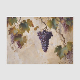 Papel De Seda Descolagem de Uvas e Vinhas