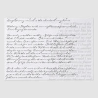 Descrição de Script de Letra Escrita na Mão de Tex