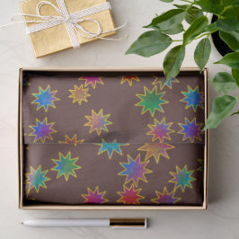 Papel De Seda Deseje em uma estrela do céu de ferro