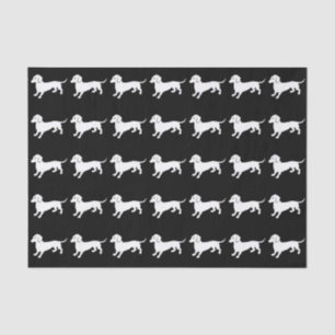 Papel De Seda Desenho bonito do Dachsund