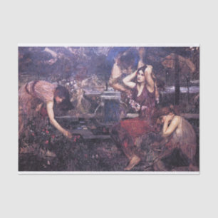 Papel De Seda Desenho da Flora e dos Zephyrs