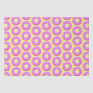 Papel De Seda Desenho De Rosquinha Com Grito Com Garrafas