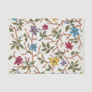 Papel De Seda Desenho floral para estampa de tecido Pl XIX