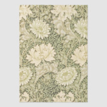 Desenho Floral Verde de Wm Morris