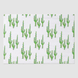 Papel De Seda Deserto Natal de Férias Cactus Sudoeste