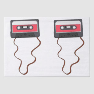 Papel De Seda Desferida a fita cassete Mixtape Retroativa