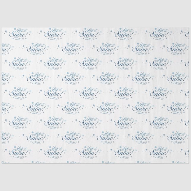 Papel De Seda Design 10 da Wonderland de inverno (Frente )