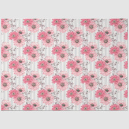 Papel De Seda Design 11 da Série Floral Rosa