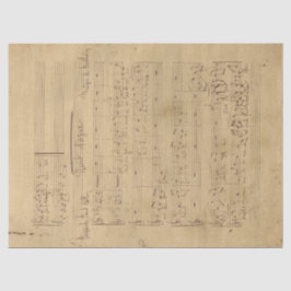 Papel De Seda Design 11 da Série Música e Rosas