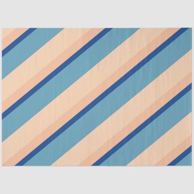 Papel De Seda Design 11 da Série Náutica Floral (Frente )