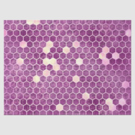 Papel De Seda Design 13 da Série Abelhas Roxas