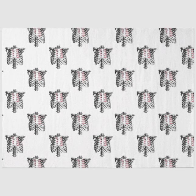 Papel De Seda Design 13 da Série Gothic Love (Frente )