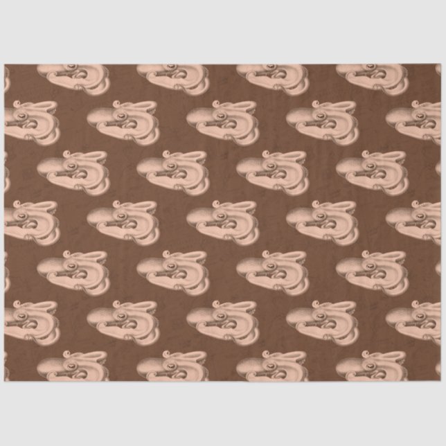 Papel De Seda Design 13 da Série Náutica Escura (Frente )