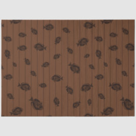 Papel De Seda Design 15 da Série Náutica Escura