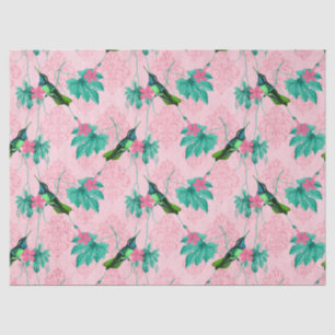 Papel De Seda Design 16 da Série Aves Humming
