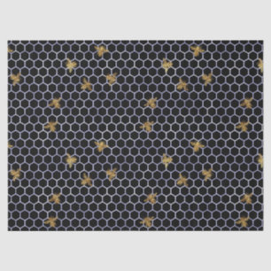 Papel De Seda Design 17 Tissue Paper da Série Serenity Bee