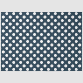 Papel De Seda Design 1 da Série Náutica Verde e Marinho